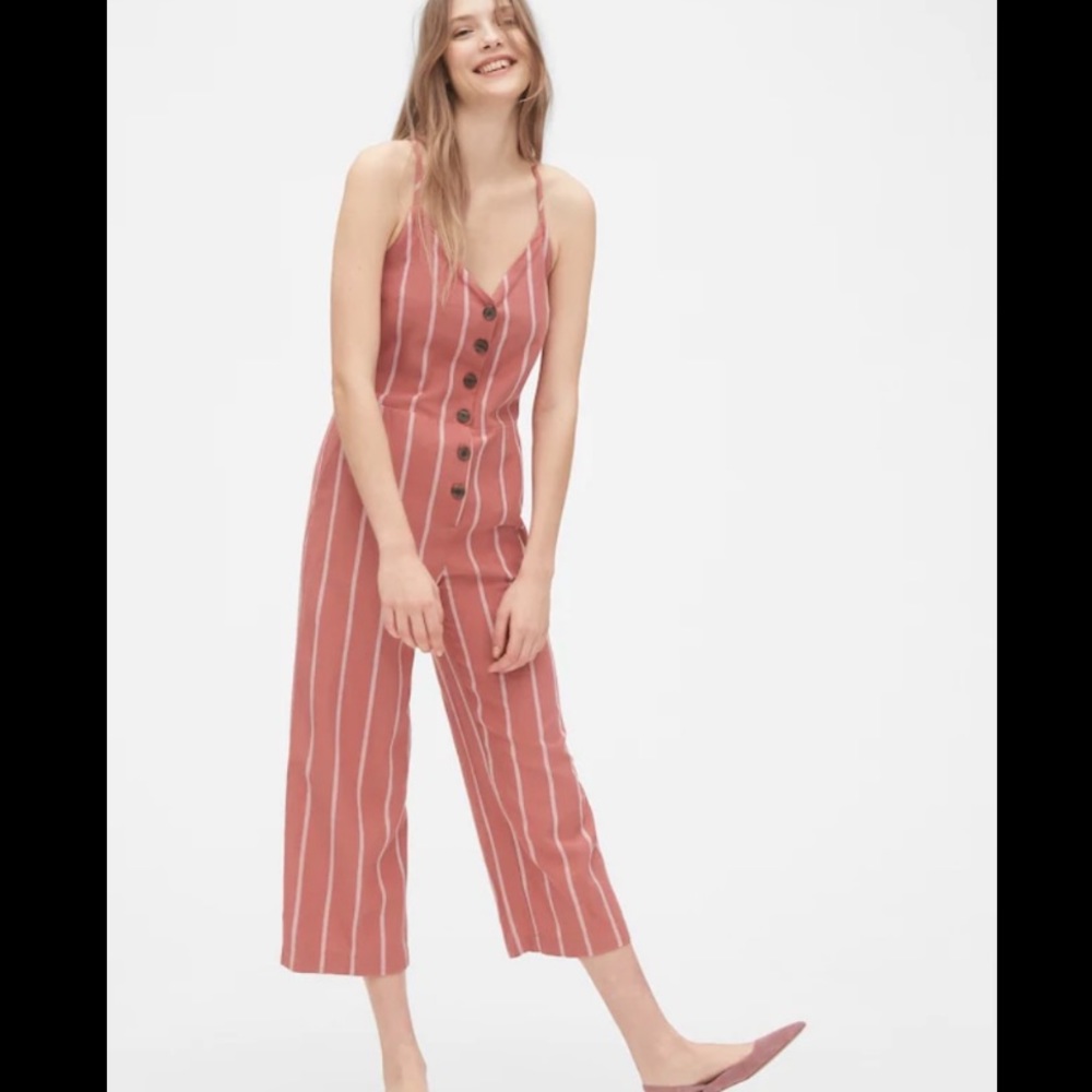 Tie-Back Cami Jumpsuit